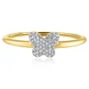 Diamond Butterfly Ring In 14K Yellow Gold (1/10 Ct.Tw.)