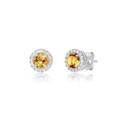 Diamond Earrings In