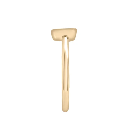 Diamond Heart Ring In 14K Yellow Gold (1/10 Ct. Tw.)