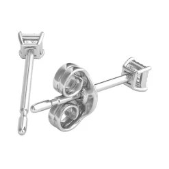 Diamond Illusion Stud Earrings In