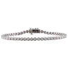 Diamond Illusion Tennis Bracelet In 10K White Gold (1 Ct. Tw.)