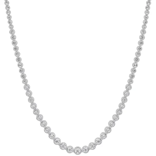 Diamond Necklace In Sterling Silver (1 Ct. Tw.)