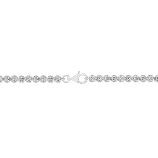 Diamond Necklace In Sterling Silver (1 Ct. Tw.)