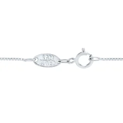 Diamond Palm Tree Pendant With Heart Accent In Sterling Silver & 14K Rose Gold