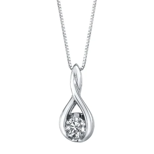 Diamond Pendant Twist