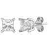 Diamond Princess-Cut Solitaire Stud Earrings In (1 Ct. Tw.)