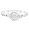 Diamond Promise Ring In 10K White Gold (1/5 Ct. Tw.)