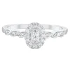 Diamond Promise Ring In 10K White Gold (1/5 Ct. Tw.)