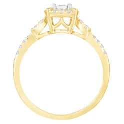 Diamond Promise Ring In 10K Yellow Gold (1/4 Ct. Tw.)