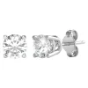 Diamond Round Solitaire Stud Earrings In (1 Ct. Tw.)