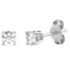 Diamond Round Solitaire Stud Earrings In (1/3 Ct. Tw.)