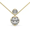 Diamond Slider Pendant In 14K Yellow Gold (1/4 Ct. Tw.)