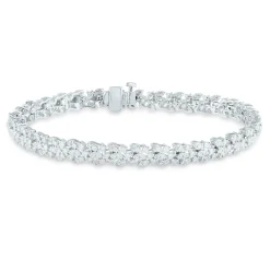 Diamond Tennis Bracelet In 14K White Gold (3 Ct. Tw.)