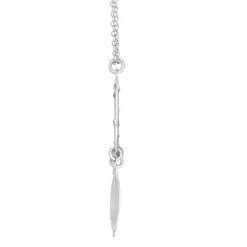 Dream Catcher Necklace In Sterling Silver