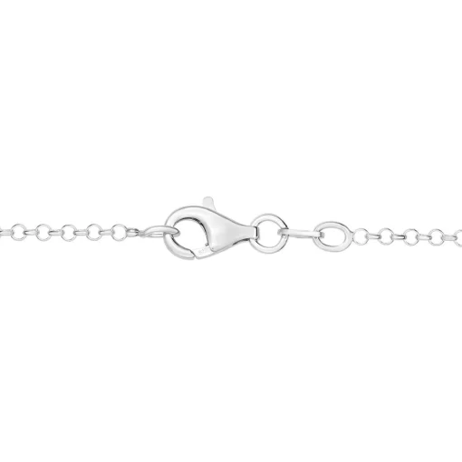 Dream Catcher Necklace In Sterling Silver