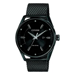Drive Mesh Men's Watch In Black Ion-Plated Stainless Steel