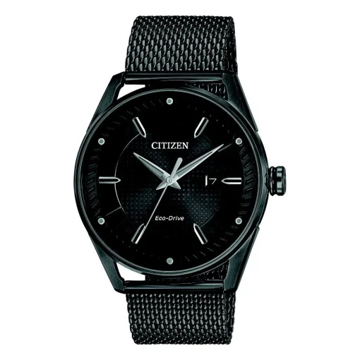 Drive Mesh Men's Watch In Black Ion-Plated Stainless Steel