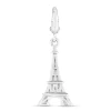Eiffel Tower Charm In Sterling Silver