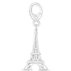 Eiffel Tower Charm In Sterling Silver