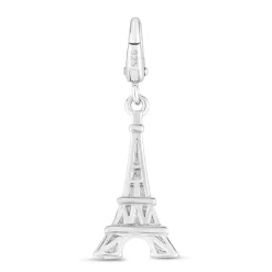 Eiffel Tower Charm In Sterling Silver