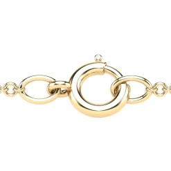 Emerald And Diamond Accent Marquise Halo Pendant In 10K Yellow Gold