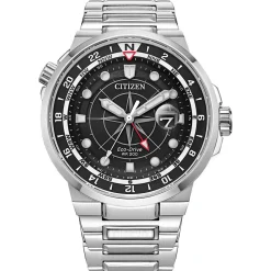 Endeavor Black Men's Watch In Stainless Steel