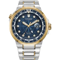 Endeavor Blue Men's Watch In Two-Tone Ion-Plated Stainless Steel