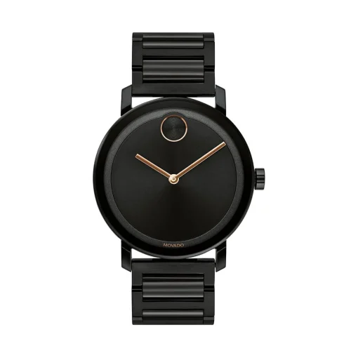 Evolution Men's Watch In Black Ion-Plated Stainless Steel, 40Mm