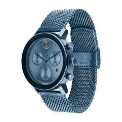 Evolution Men's Watch In Blue Ion-Plated Stainless Steel, 42Mm