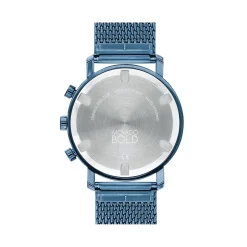 Evolution Men's Watch In Blue Ion-Plated Stainless Steel, 42Mm
