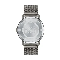 Evolution Men's Watch In Gunmetal Ion-Plated Stainless Steel, 40Mm