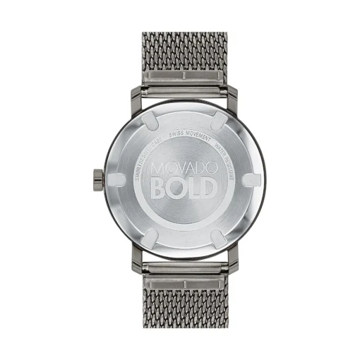 Evolution Men's Watch In Gunmetal Ion-Plated Stainless Steel, 40Mm