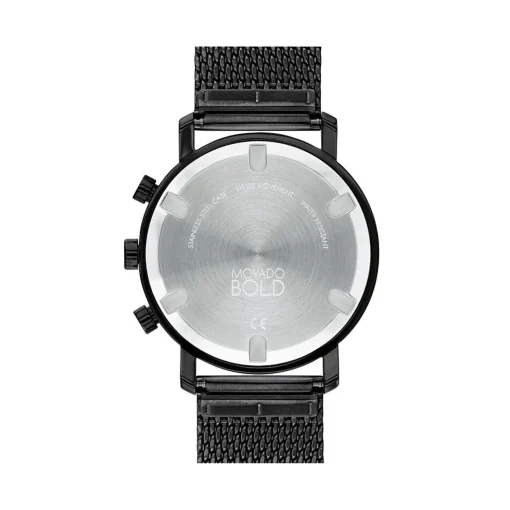 Evolution Mesh Men's Watch In Black Ion-Plated Stainless Steel, 42Mm