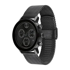 Evolution Mesh Men's Watch In Black Ion-Plated Stainless Steel, 42Mm