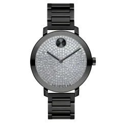 Evolution Women's Watch In Black Ion-Plated Stainless Steel, 34Mm