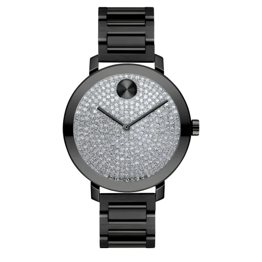Evolution Women's Watch In Black Ion-Plated Stainless Steel, 34Mm