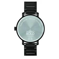 Evolution Women's Watch In Black Ion-Plated Stainless Steel, 34Mm