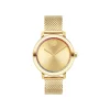 Evolution Women's Watch With Rainbow Crystal In Yellow Gold-Tone Ion-Plated Stainless Steel, 34Mm