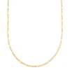 Figaro Link Chain In 14K Yellow Gold, 2.6Mm, 20"