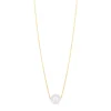 Freshwater Cultured Pearl Pendant In 10K Yellow Gold