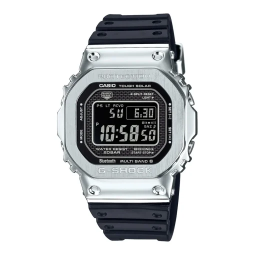 Full Metal 5000 Men's Watch In Black Resin & Stainless Stainless Steel