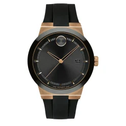Fusion Black Men's Watch In Bronze Ion-Plated Stainless Steel, 42Mm