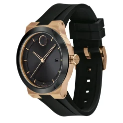Fusion Black Men's Watch In Bronze Ion-Plated Stainless Steel, 42Mm
