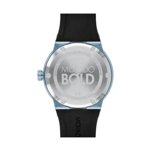 Fusion Black Men's Watch In Ice Blue Ion-Plated Stainless Steel, 42Mm