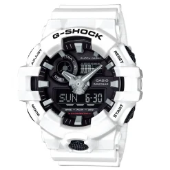 Ga-700 Analog-Digital Men's Watch In White Resin