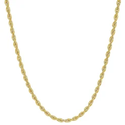 Glitter Rope Chain In , 22"