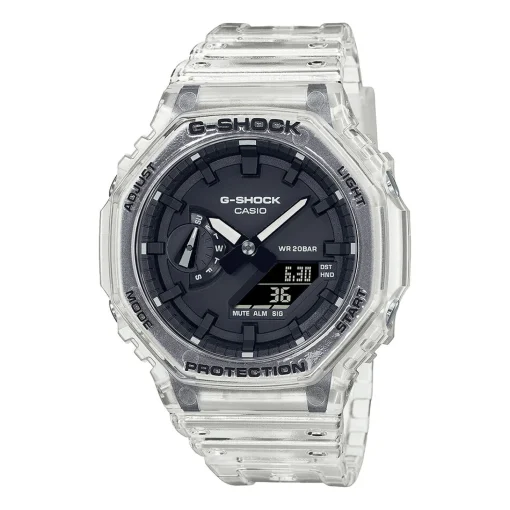G-Shock Skeleton Men's Watch, Clear