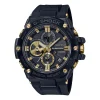 G-Steel Men's Watch In Black &Yellow Gold-Tone