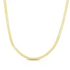 Herringbone Chain In 14K Yellow Gold, 18"