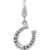 Horseshoe Charm In Sterling Silver